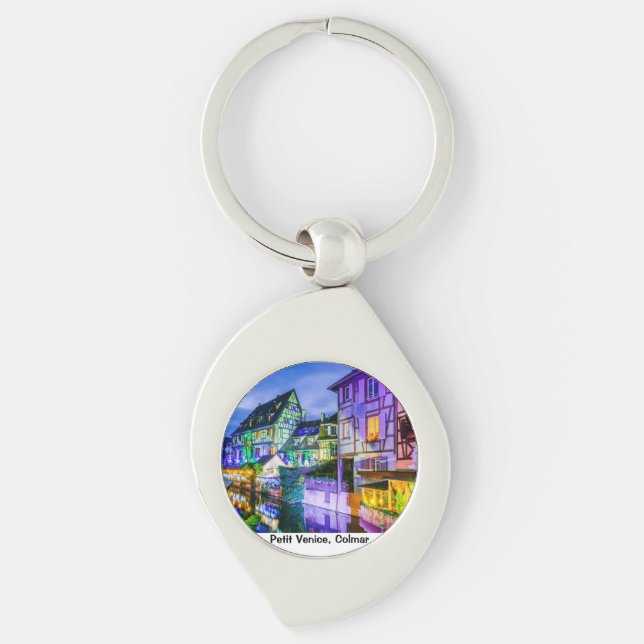 Little Venice, Colmar Magnet Key Ring (Front)