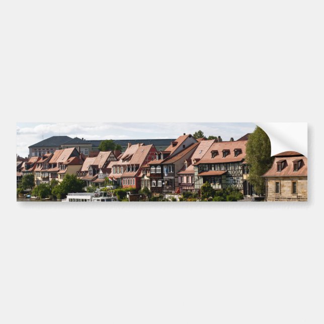 Little Venice in Bamberg Bumper Sticker (Front)