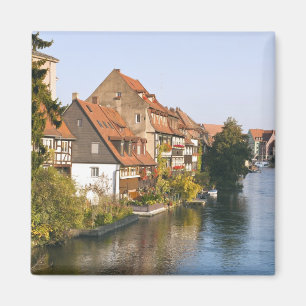 Little Venice (Klein Venedig) and River Regnitz Magnet
