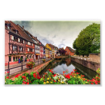 Little Venice, petite Venise, in Colmar, France