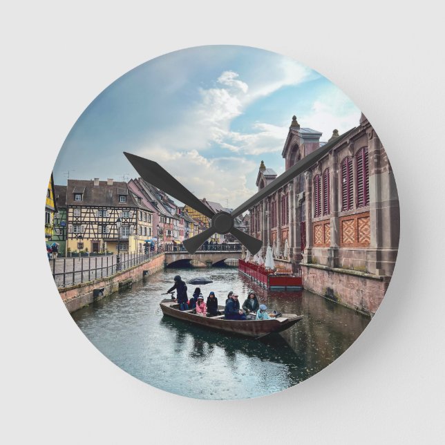 Little Venice River Boat                   Round Clock (Front)