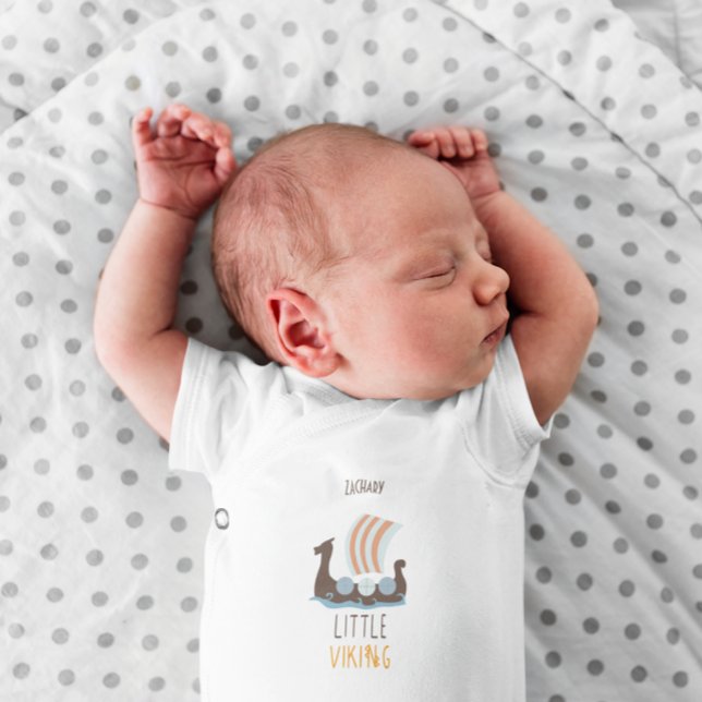 Little Viking Customisable Baby Bodysuit (Creator Uploaded)