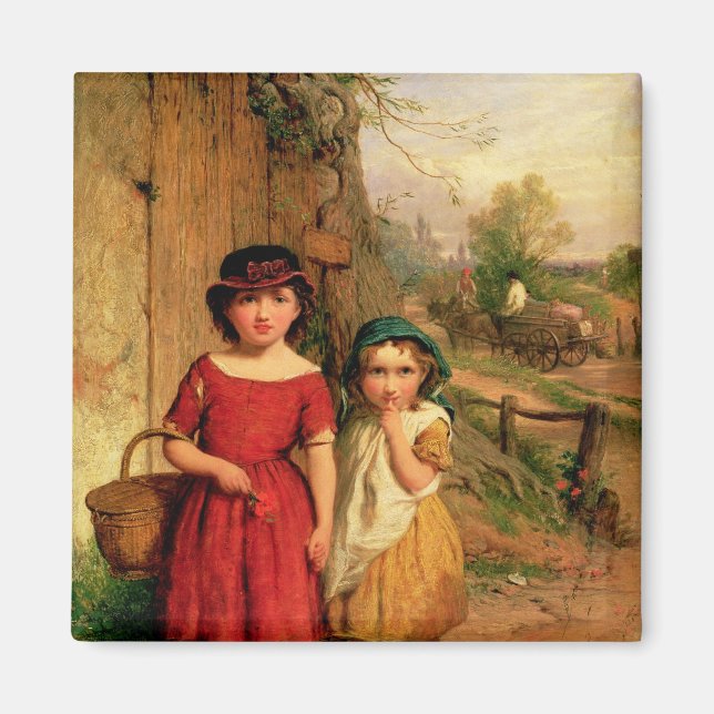 Little Villagers, 1869 Magnet (Front)