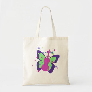 Little Violin Butterfly Tote Bag