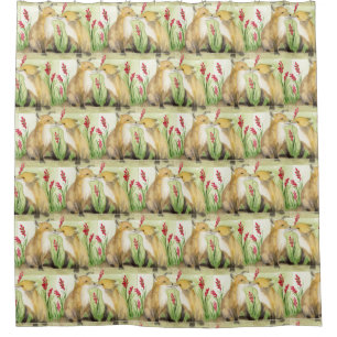 Little Vixens Shower Curtain
