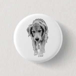 Little Walker Cutout 3 Cm Round Badge