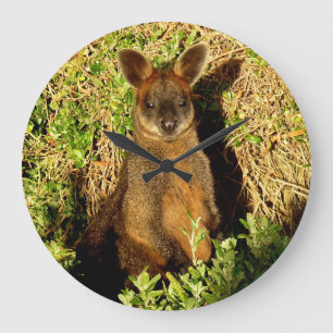 Little Wallaby Large Clock