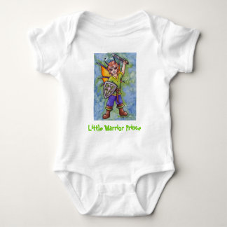Little Warrior Prince Baby Bodysuit