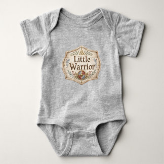 Little Warrior Viking Baby Nursery Bodysuit