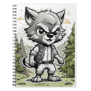 Little Werewolf Buddy Notebook