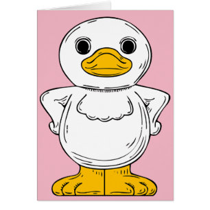 Little White Duck Standing Thunder_Cove