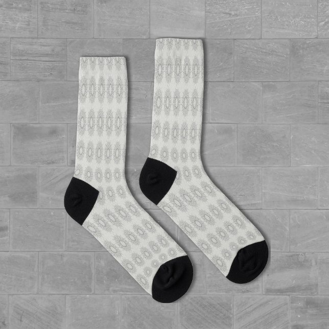 Little white floral fallen to the rural pattern socks (Creator Uploaded)