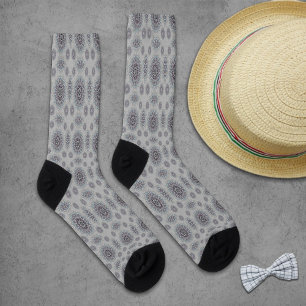 Little white floral fallen to the rural socks