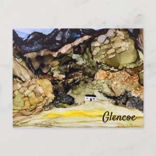 Little White House Glencoe Postcard