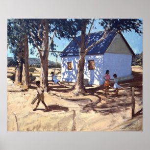 Little white house Karoo South Africa Poster