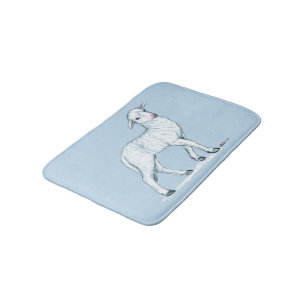 Little White Lamb Bath Mat
