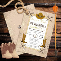 Little Wild One Rustic Western Arrows Baby Shower