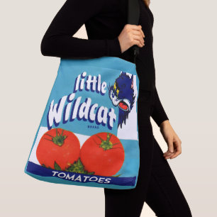 Little Wildcat tomatoes crate label Crossbody Bag