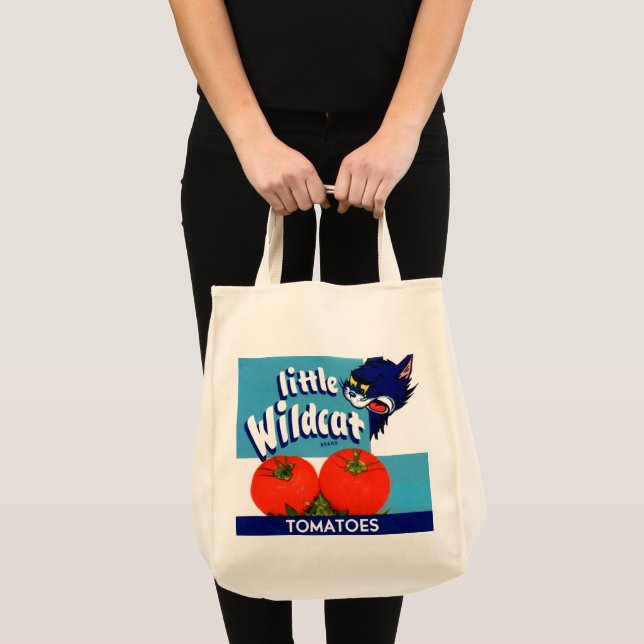 Little Wildcat tomatoes crate label Tote Bag (Front (Product))