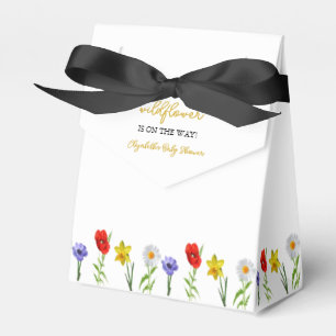 Little Wildflower Baby Shower Favour Box