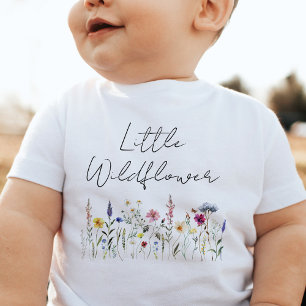 Little Wildflower Baby T-Shirt