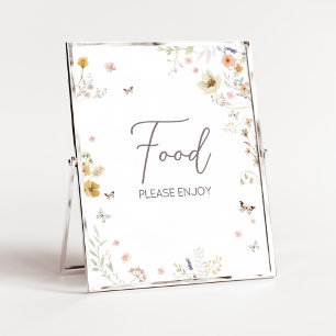 Little Wildflower Botanical Spring Food Poster