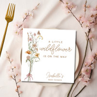 Little Wildflower Floral Girl Baby Shower 