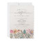 Little Wildflower Flower Birthday Invitation