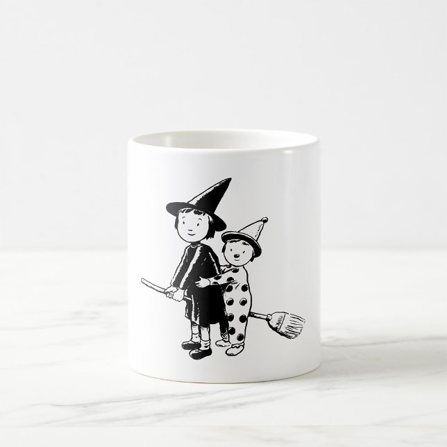 Little Witch And Clown Coffee Mug (Creator Uploaded)