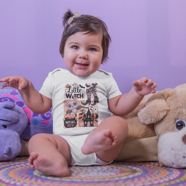 Little Witch Baby Halloween Bodysuit (Creator Uploaded)