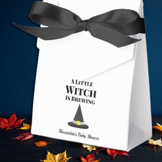 Little Witch is Brewing Halloween Pregnancy Favour Box (Creator Uploaded)