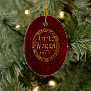 Little Women Ceramic Ornament