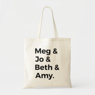 Little Women Characters I Tote Bag