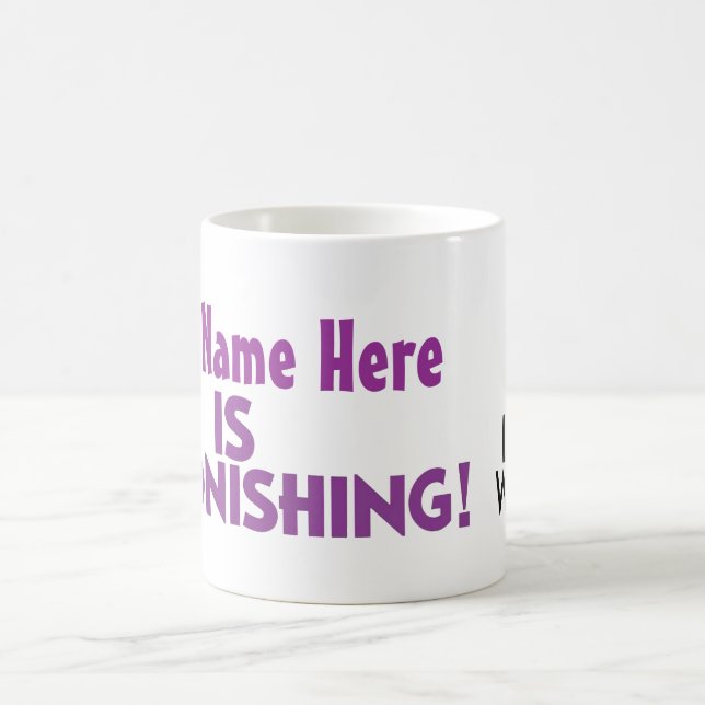 Little Women Personalised ASTONISHING! Mug (Center)