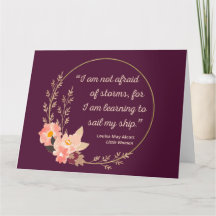 Little Women Quote I - Cute Style