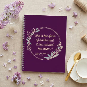 Little Women Quote II - Cute Style Notebook