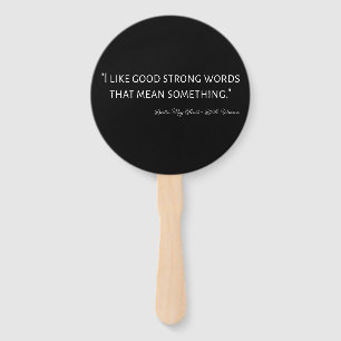Little Women Quote IV - Classic Style Hand Fan