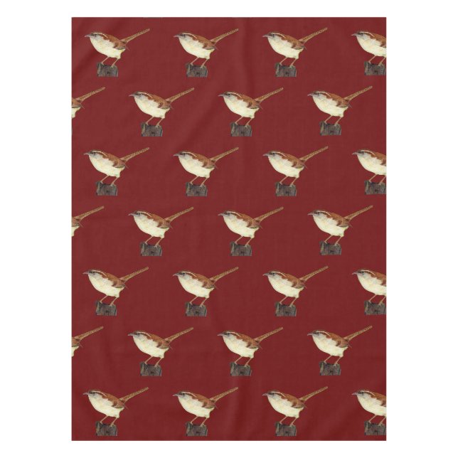 Little Wren Tablecloth (Front)