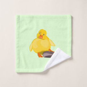 Little Yellow Duck Funny Bath Towels Customisable