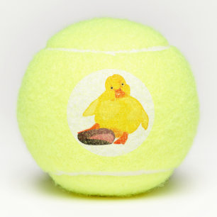 Little Yellow Duck Tennis Balls - Customisable