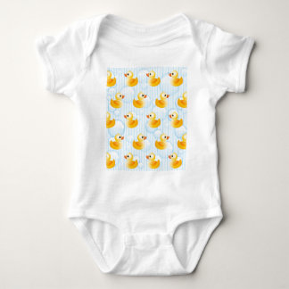 Little Yellow Ducks Baby Bodysuit