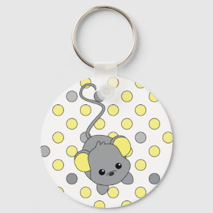 Little Yellow Ears Key Ring