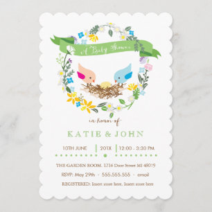 Little Yellow Egg Neutral Baby Shower Invitation