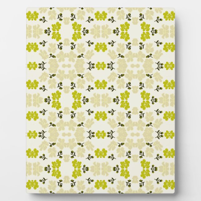 Little Yellow Roses Plaque (Front)