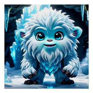 Little Yeti Poster