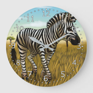 Little Zebra clock