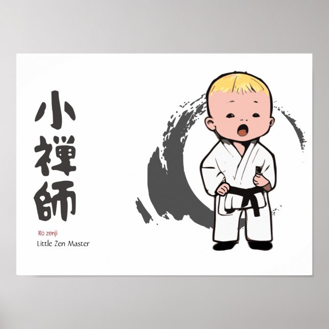 Little Zen Master Poster (Front)