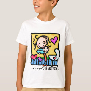 LittleGirlie loves her baby! T-Shirt