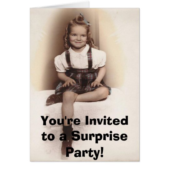 littlejane, You're Invited to a Surprise Party! Card