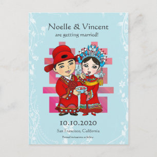 LittlePixyBoots - Save the Date Postcard